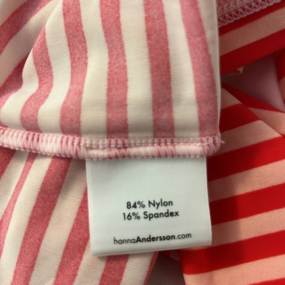 Hanna Andersson Striped Long Sleeve Rashguard Top - Picture 10 of 10